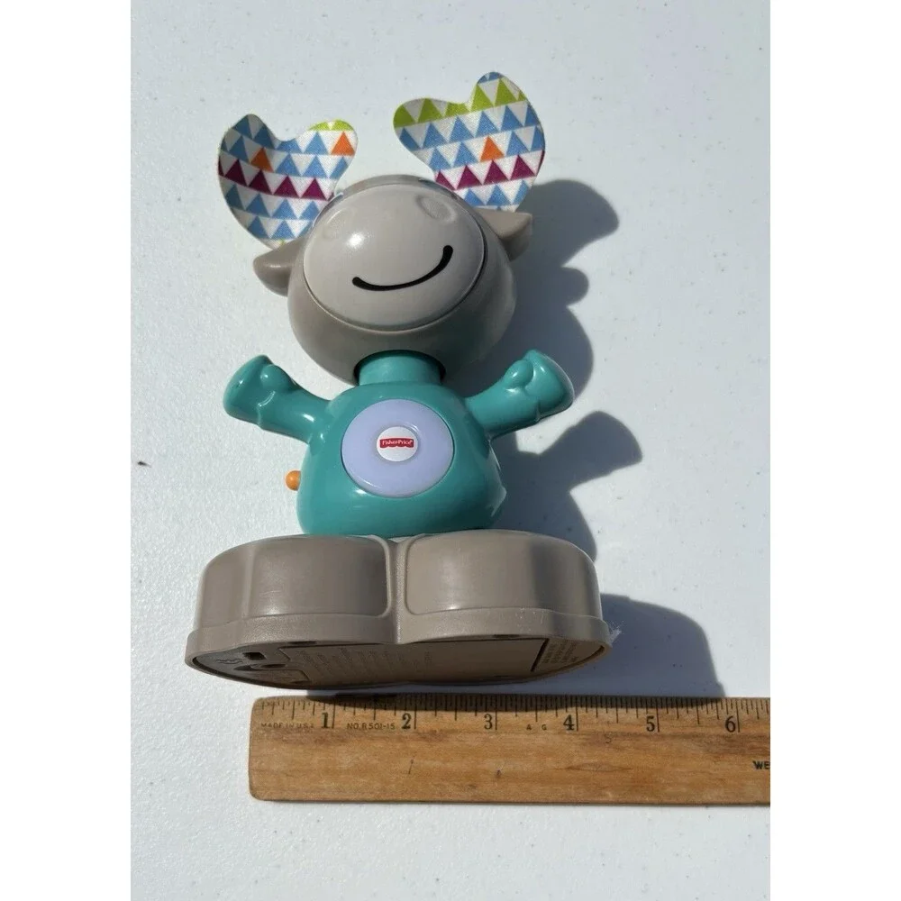 Fisher Price Linkimals Musical Moose Learning Toy Tested Works Interactive Baby